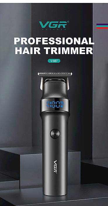 sac ucun moyka: Profissional Trimmer VGR 987 - Keramik Bıçaqlı / 2000mAh / 400 Dəqiqə — 6