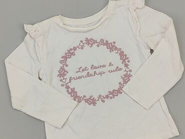 rajstopy niemowlece biale: Blouse, 9-12 months, condition - Good