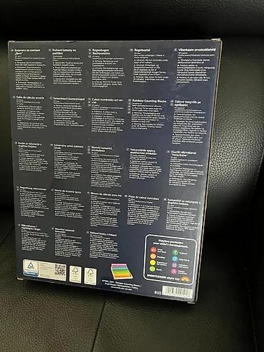 Kocke za decu: Playtive Rainbow Counting Blocks – Montessori edukativna igra - Set — 4