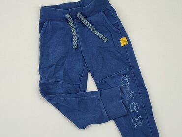 spodenki z wysokim stanem dresowe: Spodnie dresowe, Lupilu, 3-4 lat, 104, stan - Zadowalający