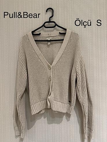 oversize tshirt: ‼️KÖHNƏ GEYİM UCUZ QİYMƏTƏ SATILIR‼️ Pull&Bear qadın kardiqanı - — 1