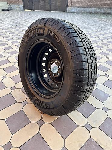 Унаа: Шина Michelin LTX Trail на стальном диске Новый можно сказать ОДИН — 4