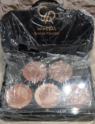 Bronzerlər: Golden Rose Mineral Bronze Powder – bronzer paleti - Brend: Golden — 6