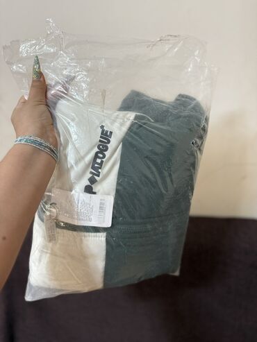 Kurtkalar: Uşaq qış gödəkçəsi - Rəng: yaşıl-ağ iki rəngli dizayn - Model — 2