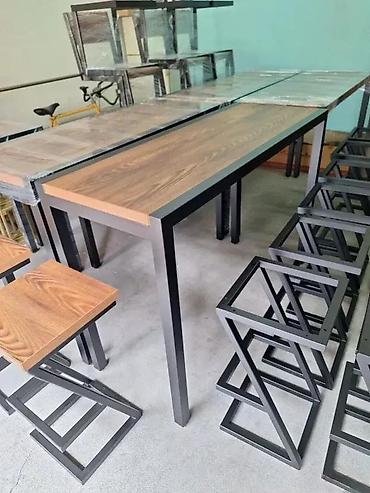 ormar dubine 35 cm: BARSKI STOLOVI LUX675 | Izrada nameštaja po meri Drvo&metal — 5