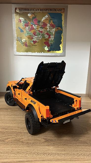 oyuncaq maşın şəkilləri: 🔥 Ford F-150 Raptor | 1450 Detal | Premium Konstruktor | Tam Yığılmış — 5