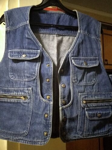 джинсовые мужские куртки: Куртка цвет - Синий