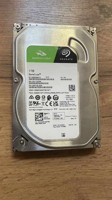 hdd для серверов ibm: Маалымат алып жүрүүчү, Жаңы, Seagate, HDD, 1 ТБ