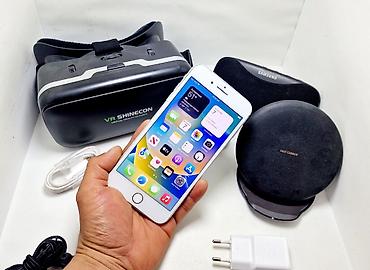 Apple iPhone: IPhone 8 Plus, Б/у, 256 ГБ, Белый, Наушники, 100 % — 7