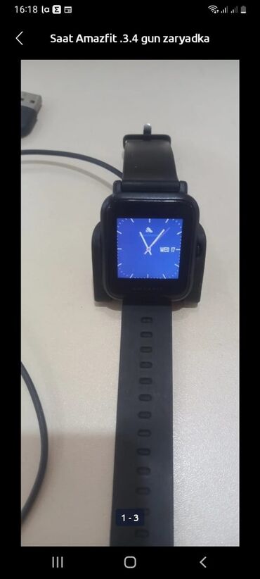 amazfit bip baku: Amazfit saat.agilli saat