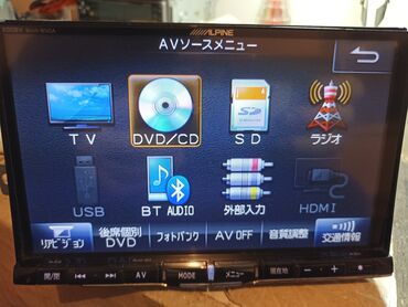 переходник hdmi vga бишкек: ALPINE X008V. Из Японии привозной. Блютуз. USB шнур докупать. DVD