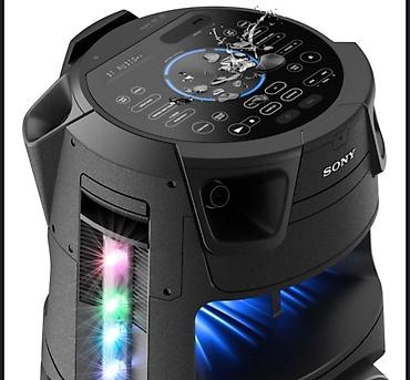 gitar amfisi: Sony MHC-V73D ev audio sistemi - Güclü birgə korpuslu party səs — 7