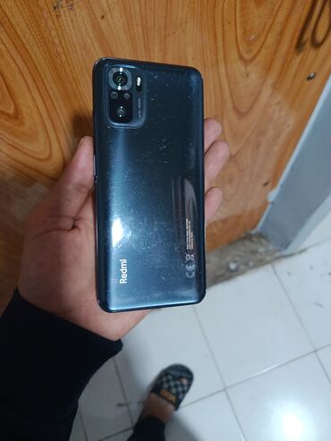 mi 11t ikinci el: Redmi Note 10, 128 GB, rəng - Qara, Zəmanət, Barmaq izi, İki sim kartlı