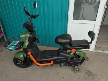самый лучший трехколесный велосипед с ручкой: Электровелосипед, Новый