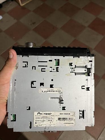 ses guclendirici satisi: Pioneer DEH-1550UB avtomobil maqnitolası maşınım üstdə gəlib yaxşı — 2