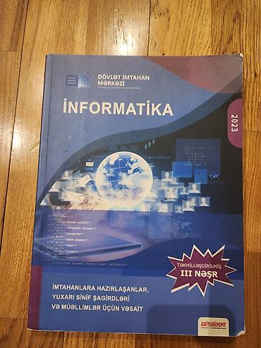 array informatika pdf: Abituriyentlər üçün informatika və fizika hazırlıq vəsaitləri paketi — 2