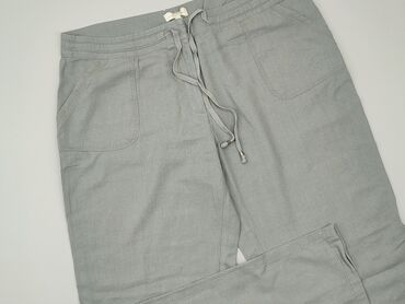 spodnie dresowe damskie slim fit: Material trousers, 2XL (EU 44), condition - Good