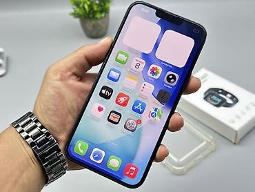 Уюлдук телефондор жана аксессуарлар: IPhone 14 Plus, Колдонулган, 128 ГБ, Көк, Коргоочу айнек, Каптама, 84 % — 8