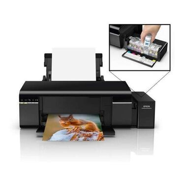 Веб-камеры: Принтер цветной струйный Epson L805 (A4, 37 стр/мин, 5760 optimized