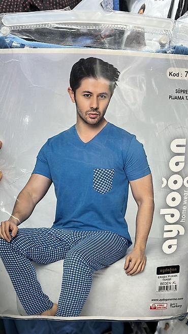 Домашние костюмы: Мужской домашний костюм, L, M, S, Новый, Бесплатная доставка, Платная доставка, Самовывоз — 19