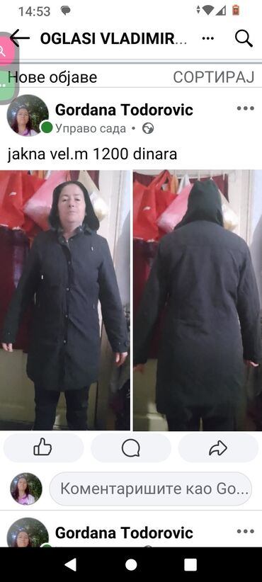 Zimske jakne: Ženske zimske jakne – više modela i veličina 1) Siva prošivena jakna — 2