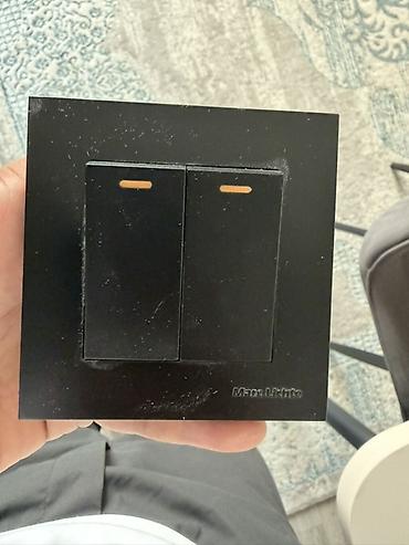 smart light: Двухклавишный выключатель Marc Lichte, скрытого монтажа — 1