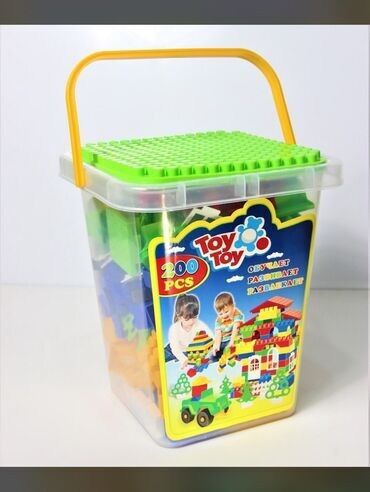 заказать дом для кукол: Конструктор Toy Toy — набор 200 деталей в прозрачном контейнере с