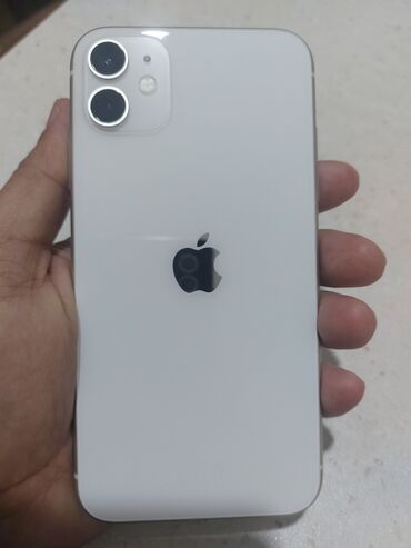 iphone x plus qiymeti: IPhone 11, 128 ГБ, Белый, Face ID