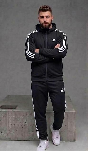 Muške komplet trenerke za punije. Veličine 2XL 3XL 4XL 5XL