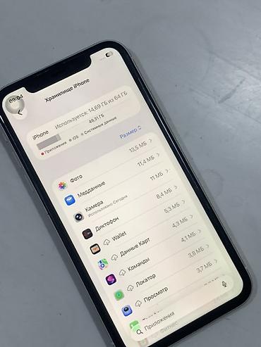 poco m 4pro: IPhone 11, Б/у, 64 ГБ, Белый, 100 % — 5