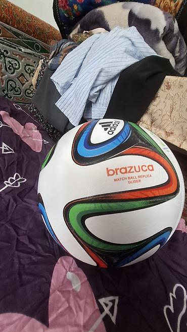 Мячи: Футбольный мяч adidas Brazuca – Match Ball Replica Glider. - Дизайн — 1