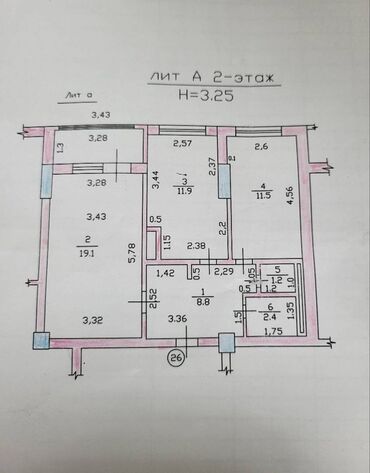 экспострой: 2 комнаты, 61 м², Элитка, 2 этаж, Евроремонт