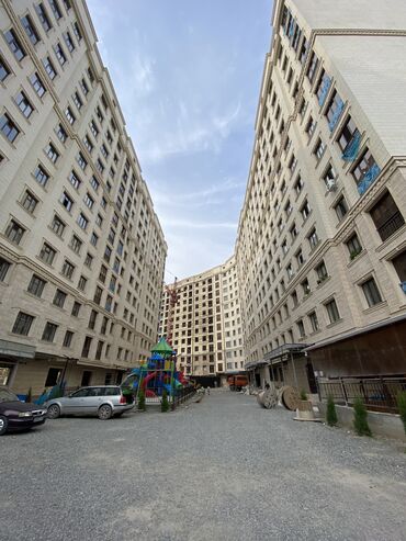 суточная квартира ошский рынок: 2 комнаты, 52 м², Элитка, 11 этаж, ПСО (под самоотделку)