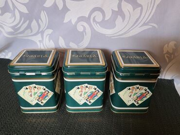 Kuhinjski setovi: Kutije vintaz metalne za caj i ostalo. Vintaz kutije za caj i — 4