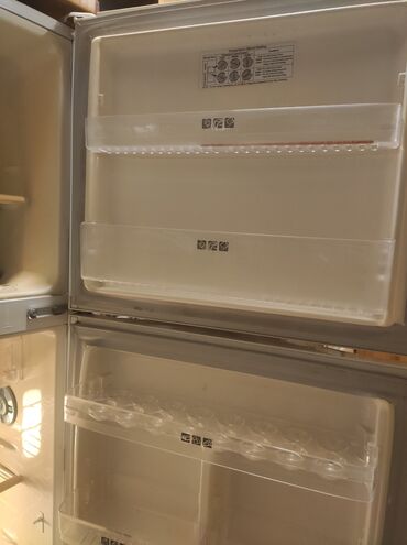 Soyuducular: İşlənmiş 2 qapılı Samsung Soyuducu Satılır, rəng - Boz, Dispenserli — 13