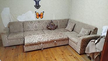Divanlar: Künc divan – açılır, bazalı model - Ölçü: təxmini 270 sm (L formalı — 1