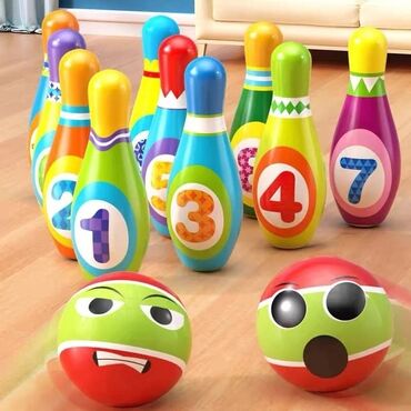 игрушки для маленьких: Красочный боулинг для самых маленьких👼👼👼 Очень красивые мягкие