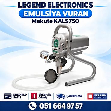 краскопульт купить в баку: Elan başlığı: Makute KALS750 emulsiya vuran, boya aparatı Elan mətni — 1