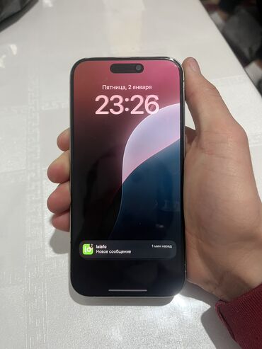 Apple iPhone: IPhone 15 Pro, Б/у, 256 ГБ, Серебристый, Чехол, 88 % — 5