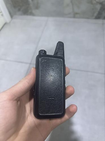 mini radio: CRONY portativ radiostansiya (walkie‑talkie) Tam işləkdir adapterlə — 3