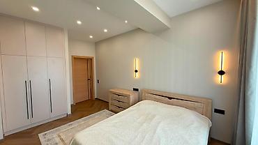 абдурахманова: 1 комната, 46 м², Асанбай мкр Элитка, 10 этаж, Евроремонт — 5