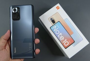 redmi 8 qiymet: Redmi Note 10 Pro, 128 ГБ, цвет - Черный, С документами