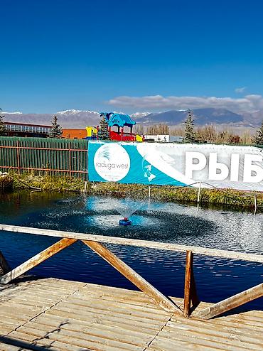 Иссык-Куль 2026: Коттедж, Коттедж 84А ЦО Радуга West, Кош-Кол, Детская площадка, Парковка, стоянка, Охраняемая территория — 13