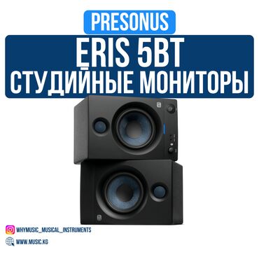 Гитары: Студийные мониторы PreSonus Eris E5 🔊🎛 Точная передача звука для