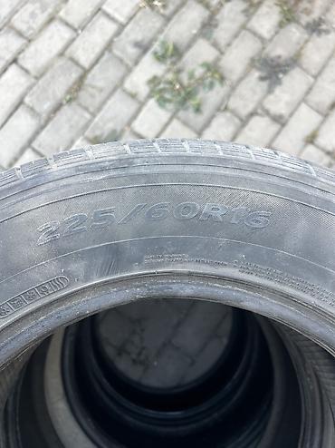 лампы для цветов: Шины 225 / 60 / R 16, Лето, Б/у, Пара, Легковые, Корея, Hankook — 1