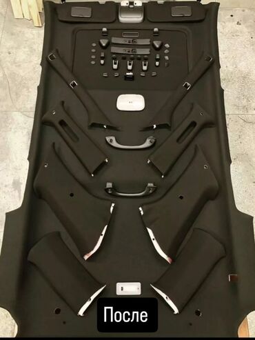 СТО, ремонт транспорта: Перетяжка потолков Используем проверенные материалы Алькантаро — 9