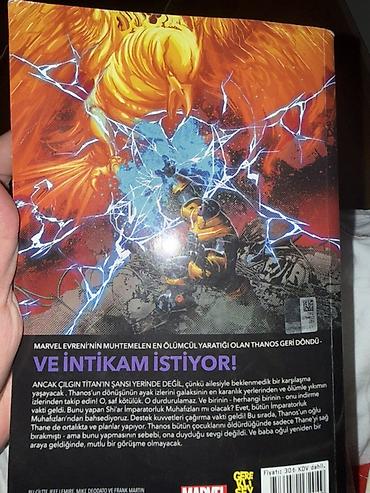 Kitablar və jurnallar: Məhsul: Thanos – “Thanos Geri Döndü” (qrafik roman/komiks) Nəşriyyat — 4