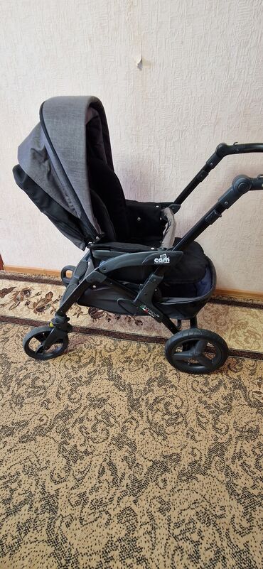 Коляски: Коляска, цвет - Серебристый, Б/у — 5