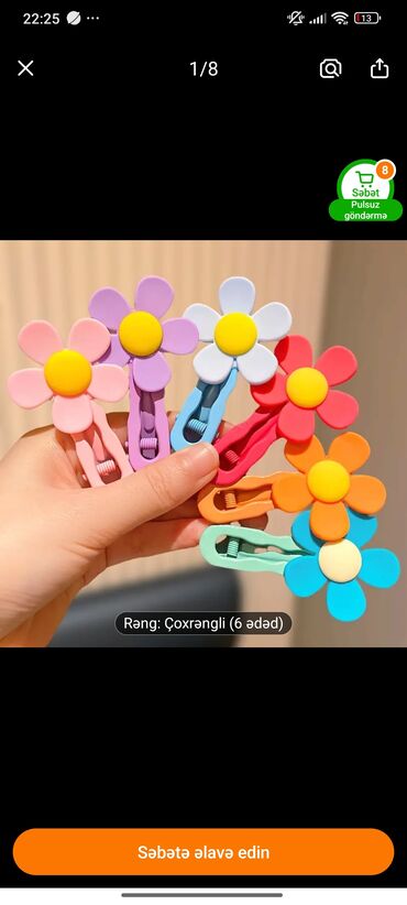 Saç aksesuarları: Qiymətlər ucuzdur yenidir her biri — 15