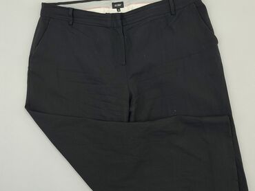 Spodnie: Spodnie M (EU 38), stan - Zadowalający, wzór - Jednolity kolor, kolor - Czarny